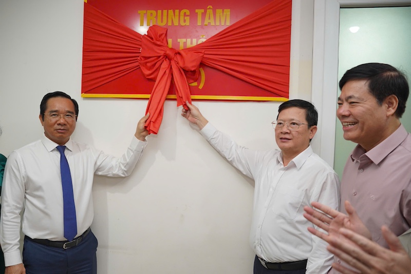 Thứ trưởng Mai Lương Khôi dự sự kiện vận hành Trung tâm IOC của THADS thành phố Hồ Chí Minh